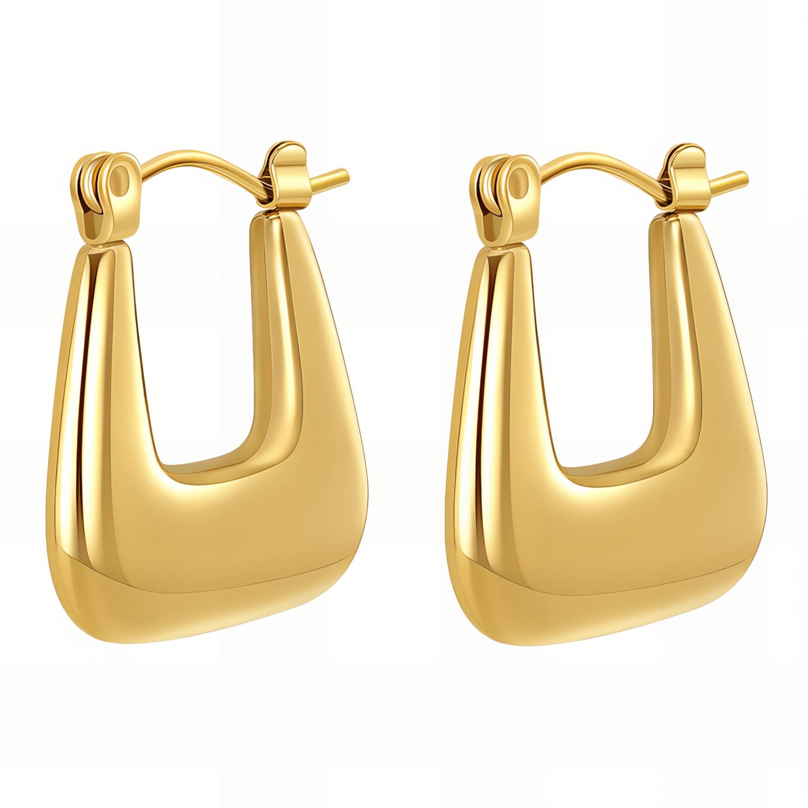 K Gold Plated Stainless Steel Earrings Intensity Sku