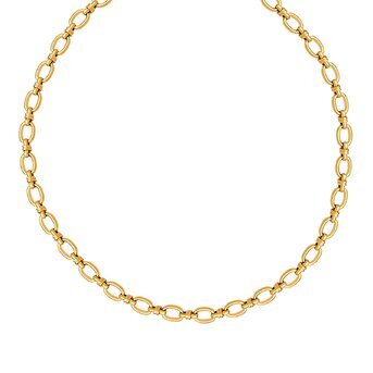 K Gold Plated Stainless Steel Necklace Intensity Sku