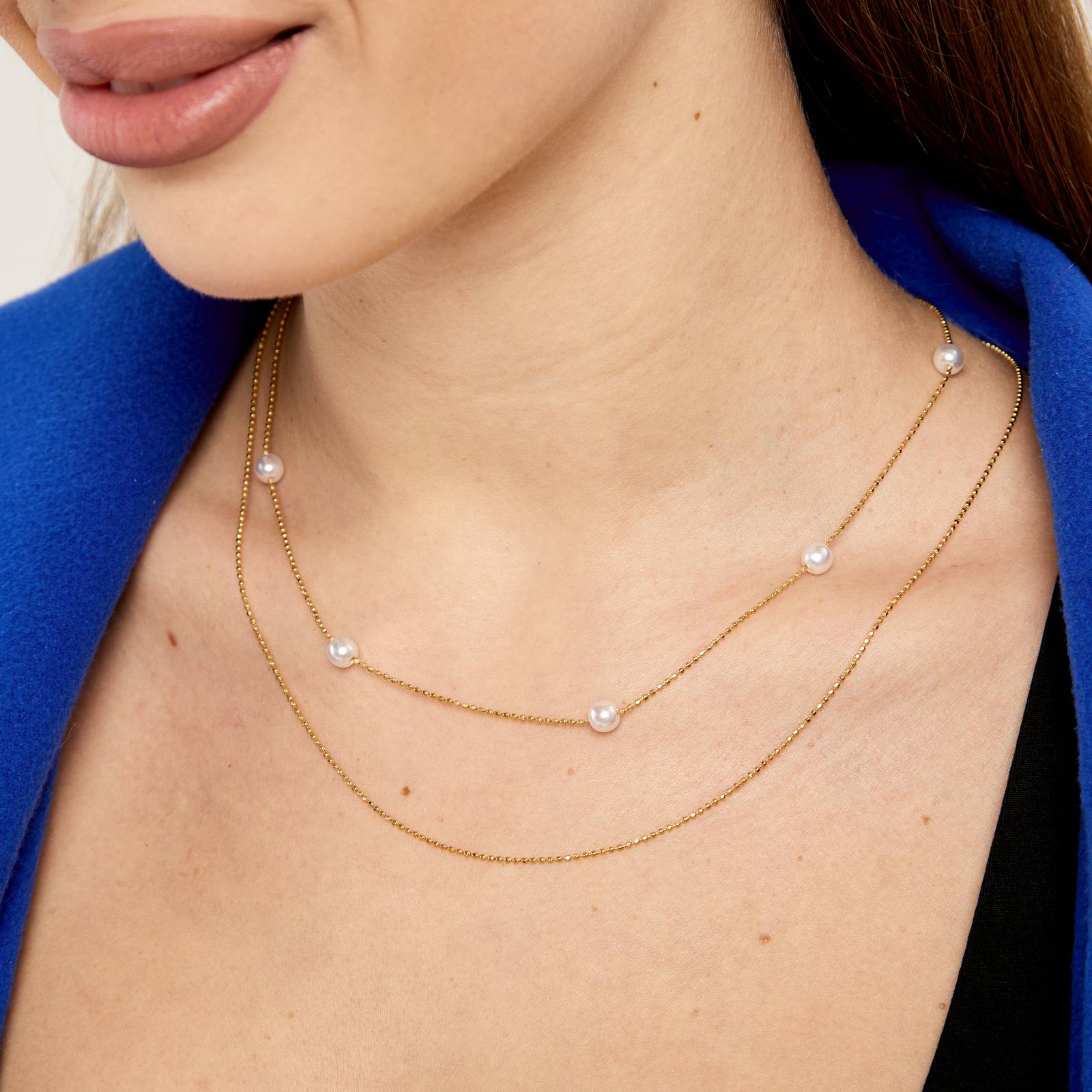 18K gold plated Stainless steel necklace, Intensity SKU 852944 wholesale supplier Glozzo