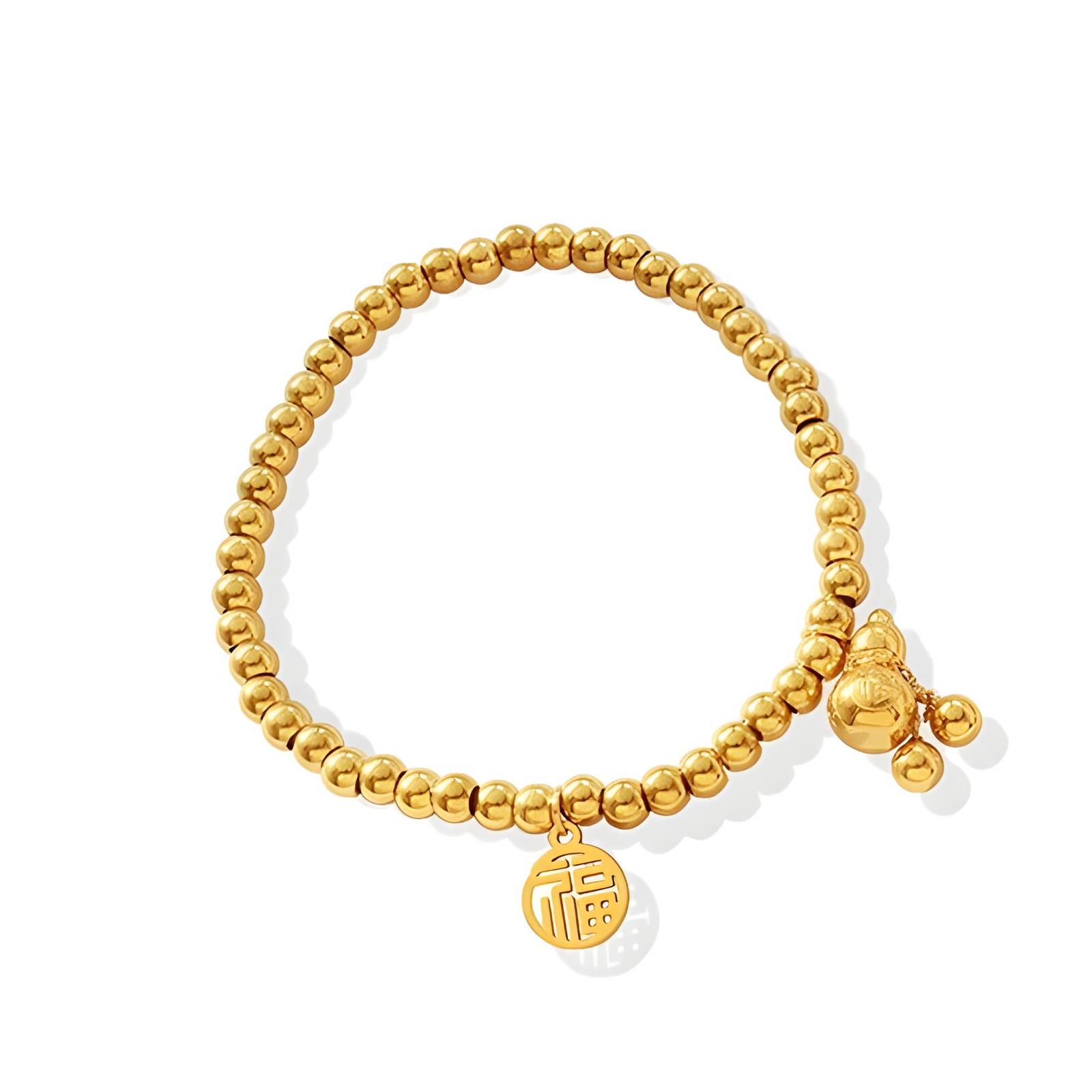 18K gold plated Stainless steel bracelet, Intensity SKU 860210