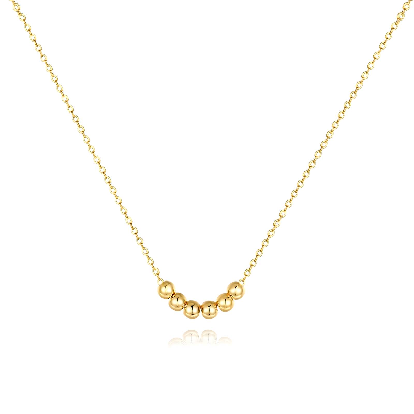 18K gold plated Stainless steel necklace, Intensity SKU #87146-0 ...