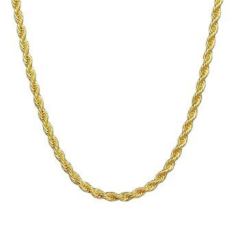 18K gold plated Stainless steel necklace, Intensity