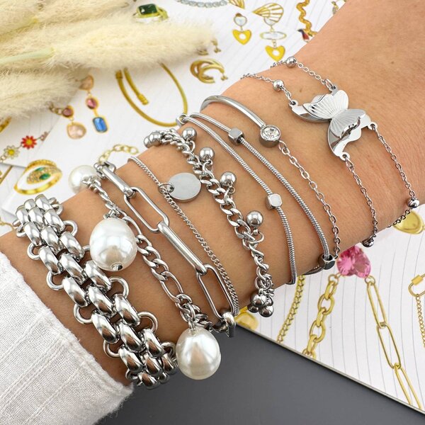 Bracelet, Stainless Steel