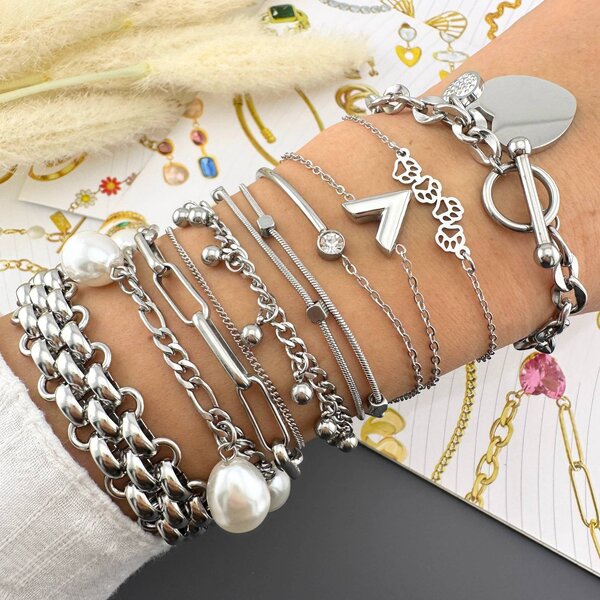 Bracelet, Stainless Steel