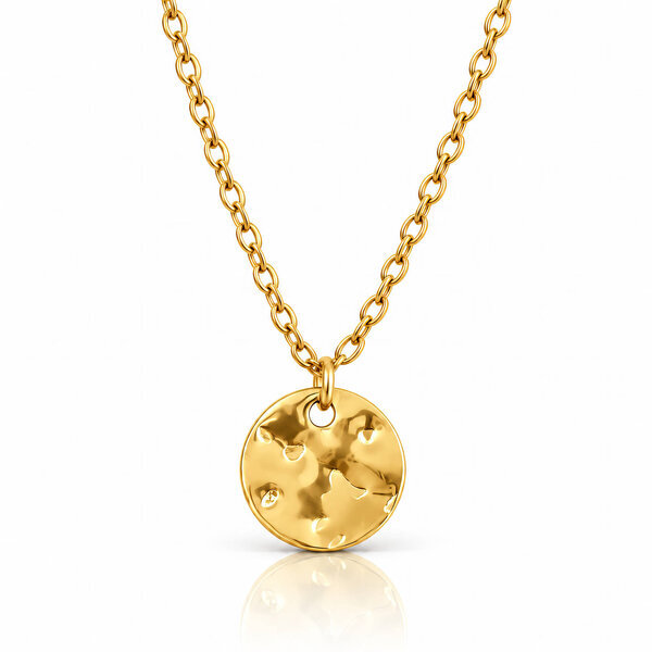 PVD Gold-Plated Stainless Steel Necklace - Intensity