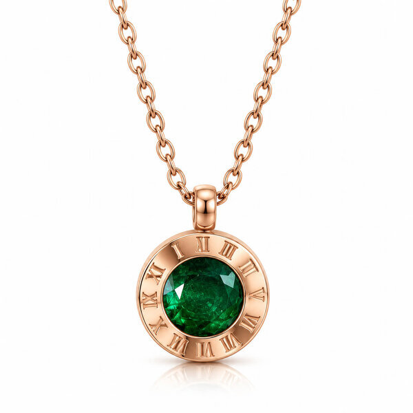 PVD Gold-Plated Stainless Steel Necklace - Intensity