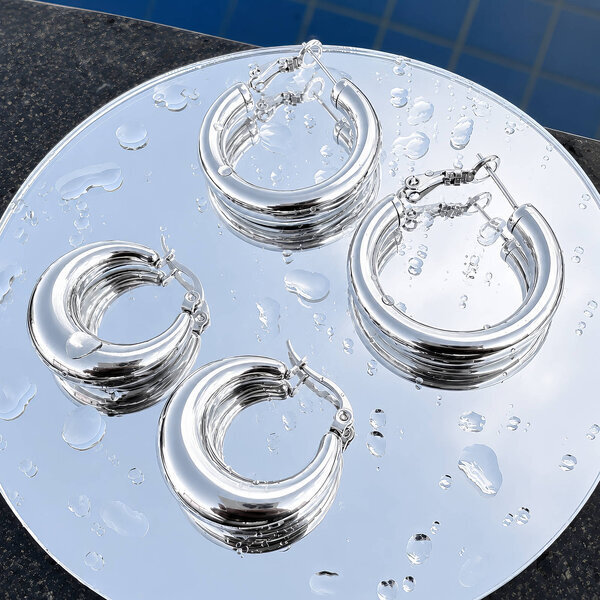 Earrings, Stainless Steel