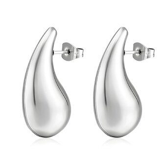 Stainless steel earrings, Intensity
