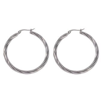 Stainless steel earrings, Intensity