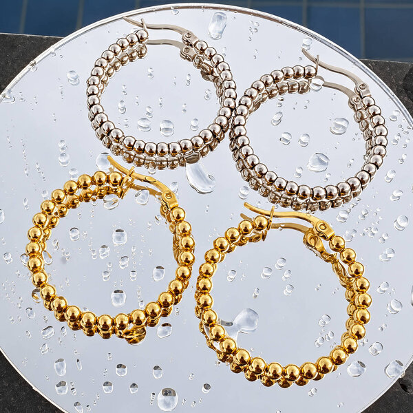 Earrings, Stainless Steel