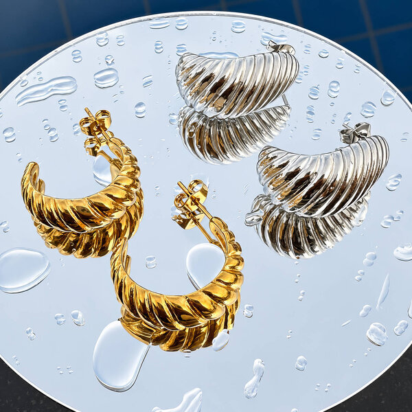 Stainless Steel Earrings - Intensity