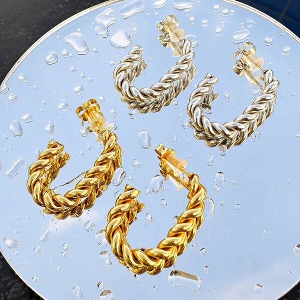 Earrings, Stainless Steel