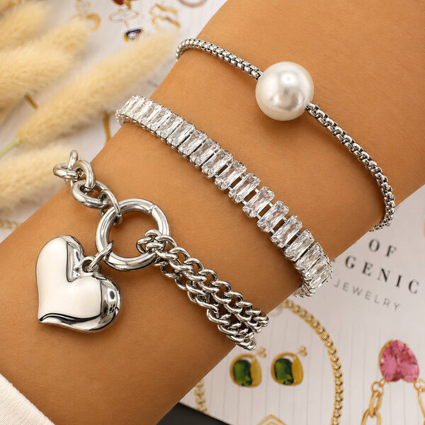 Bracelet, Stainless Steel