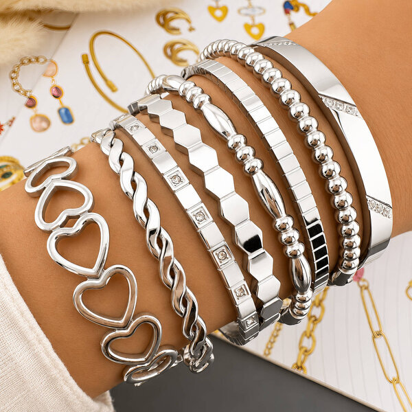 Bracelet, Stainless Steel