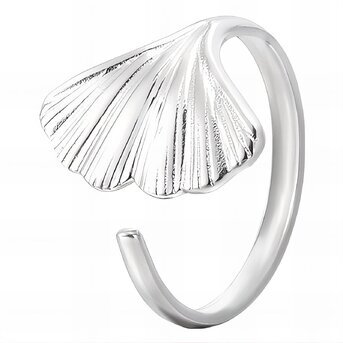 Stainless steel  "Seashells" finger ring, Intensity