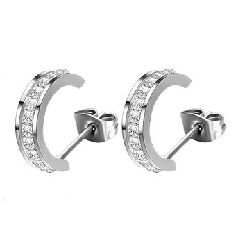 Stainless steel earrings, Intensity