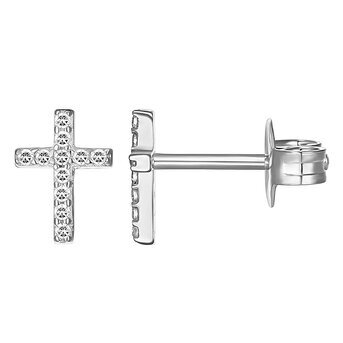 Stainless steel  "Crosses" earrings, Intensity