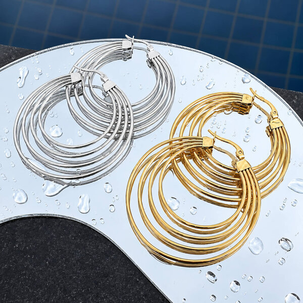 Earrings, Stainless Steel