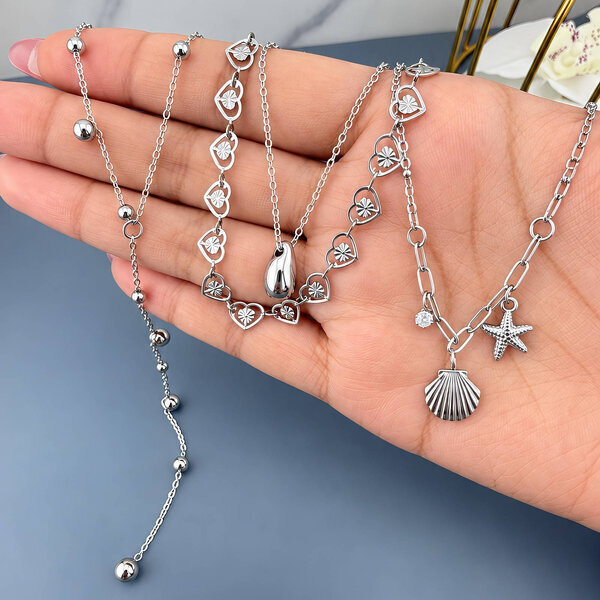 Stainless Steel Necklace - Intensity