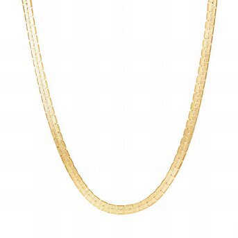 18K gold plated Stainless steel necklace, Intensity