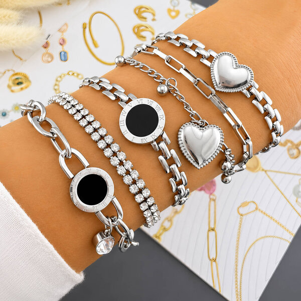 Bracelet, Stainless Steel