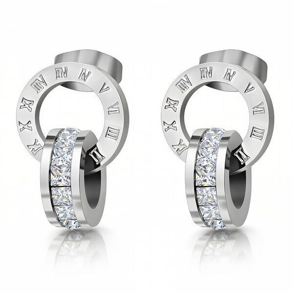 Earrings, Stainless Steel