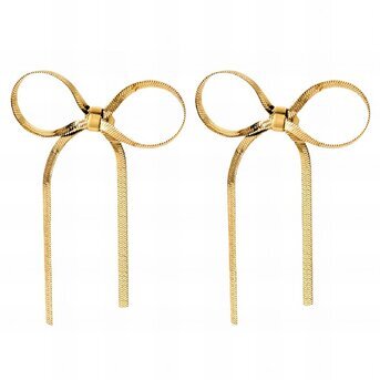 18K gold plated Stainless steel earrings, Intensity