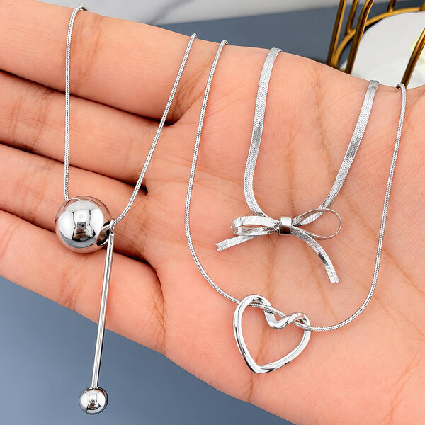 "Heart" Stainless Steel Necklace - Intensity