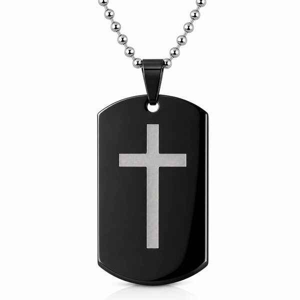"Cross" Stainless Steel Necklace - Prime Code