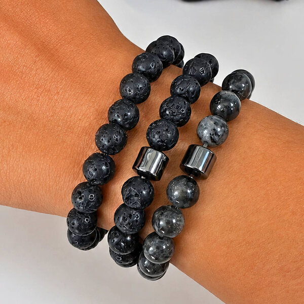 Men's Natural Stone Bracelet - Prime Code