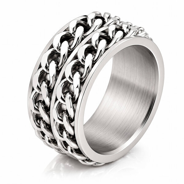 Men's Stainless Steel Ring - Prime Code