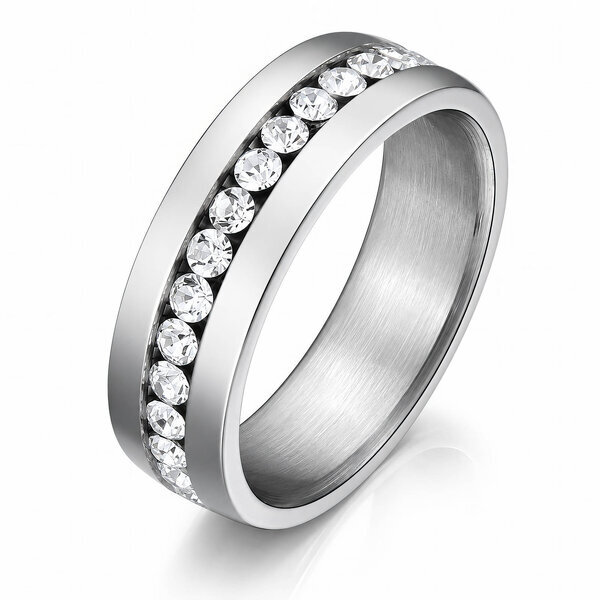 Men's Stainless Steel Ring - Prime Code