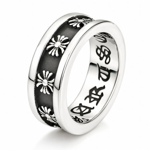 "Flower Meadow" Stainless Steel Finger Ring - Prime Code