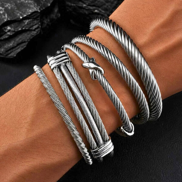 Men's Stainless Steel Bracelet - Prime Code