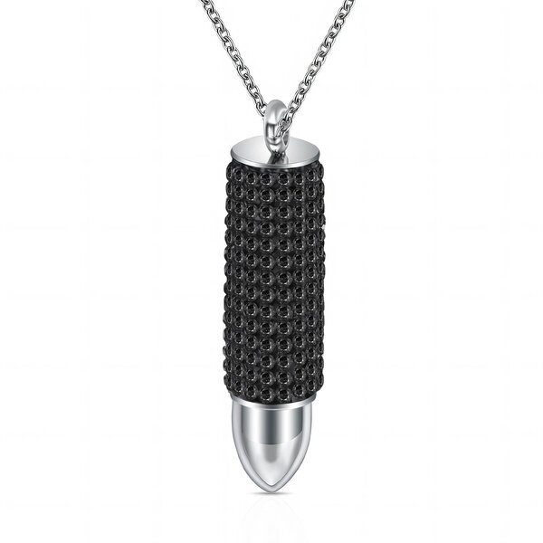 "Bullet" Stainless Steel Necklace - Prime Code