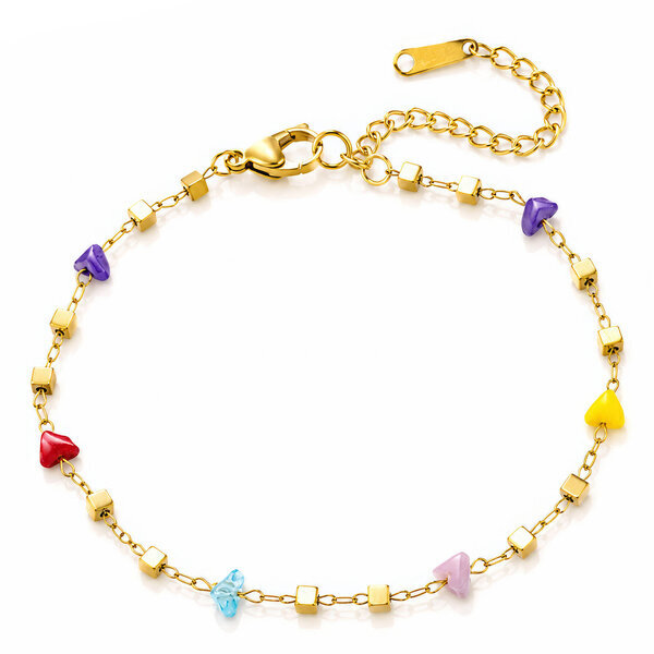 PVD Gold-Plated Stainless Steel Bracelet - Intensity