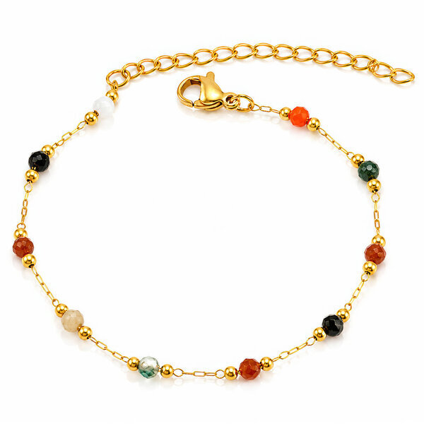 PVD Gold-Plated Stainless Steel Bracelet - Intensity