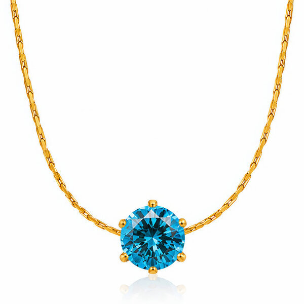 PVD Gold-Plated Stainless Steel Necklace - Intensity