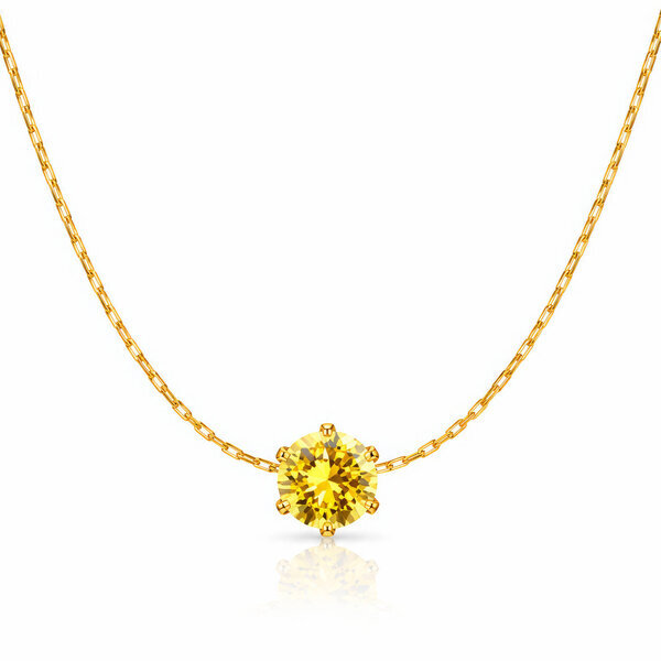 PVD Gold-Plated Stainless Steel Necklace - Intensity