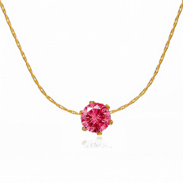 PVD Gold-Plated Stainless Steel Necklace - Intensity
