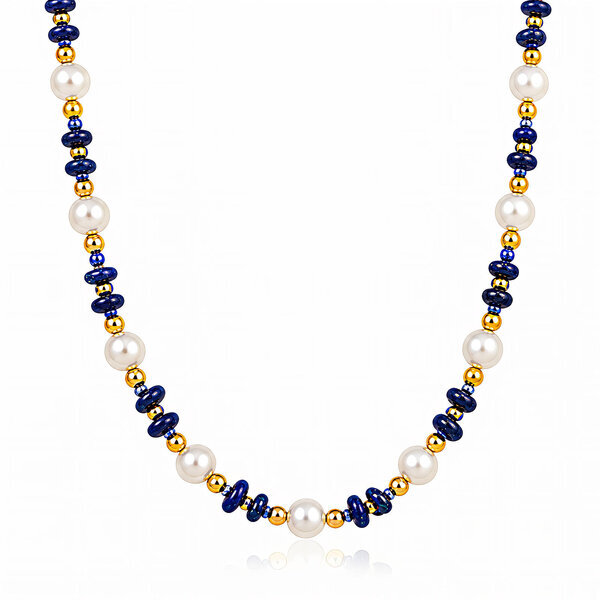 PVD Gold-Plated Stainless Steel Necklace - Intensity