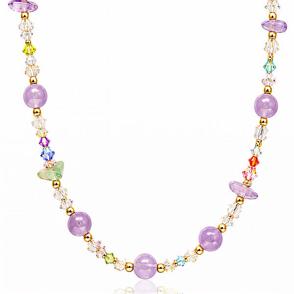PVD Gold-Plated Stainless Steel Necklace - Intensity