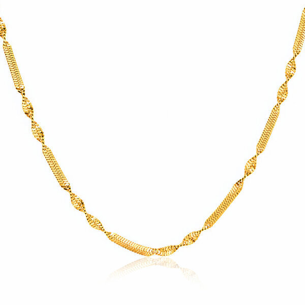 PVD Gold-Plated Stainless Steel Necklace - Intensity