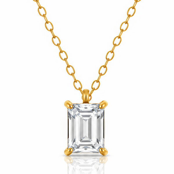 PVD Gold-Plated Stainless Steel Necklace - Intensity