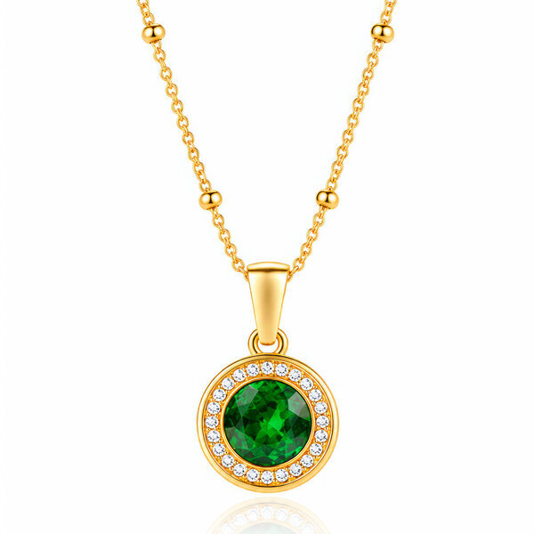 PVD Gold-Plated Stainless Steel Necklace - Intensity