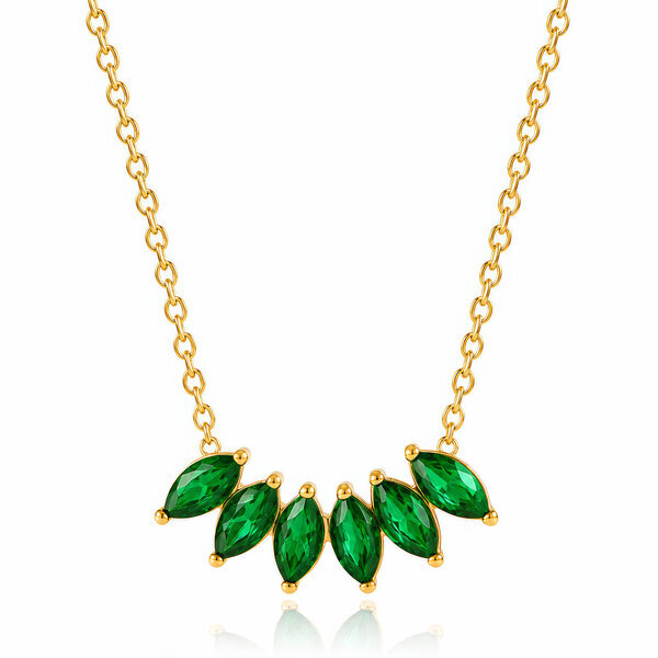 PVD Gold-Plated Stainless Steel Necklace - Intensity