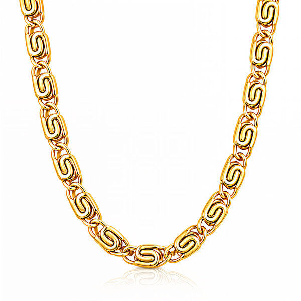 PVD Gold-Plated Stainless Steel Necklace - Intensity