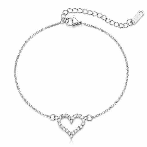 "Heart" Stainless Steel Bracelet - Intensity