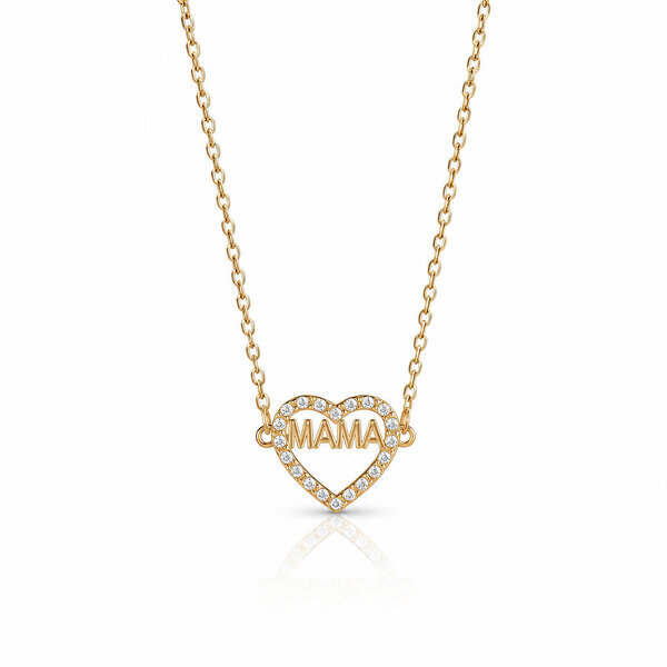 "Heart" PVD Gold-Plated Stainless Steel Necklace - Intensity