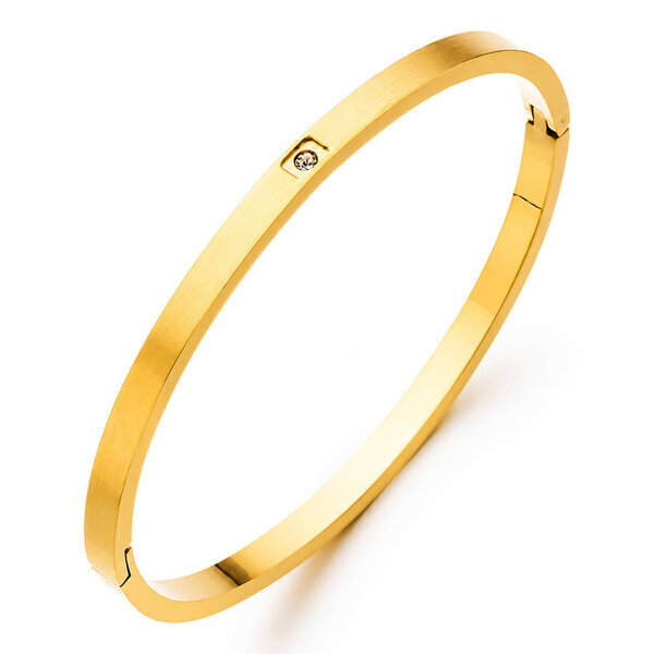 PVD Gold-Plated Stainless Steel Bracelet - Intensity